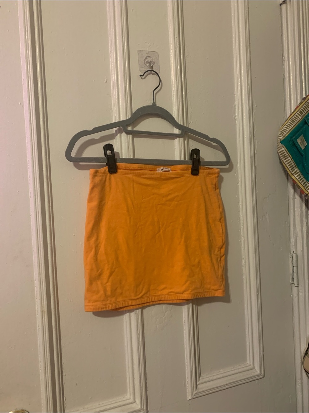 Bright Orange Women’s Mini Tube Skirt